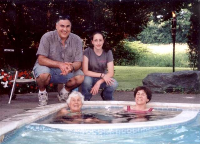 Jim, Pam, Mom and Patty N&S's father's day party